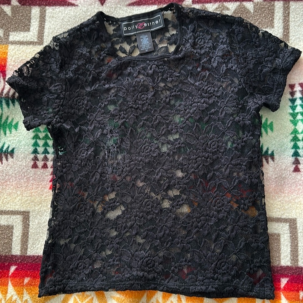 Polly & Esther Lace Top